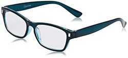 The Reading Glasses Company Óculos de leitura água-marinha leitores valor pack 2 homens mulheres Rr77-Q 1,50 2 unidades 58 g