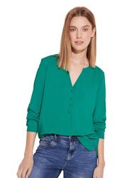 Basic viskosblus, Intensiv aqua, 42