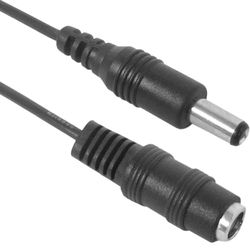 BeMatik - DC connecteur du câble 5.5x2.1mm Jack 5m (M/H)