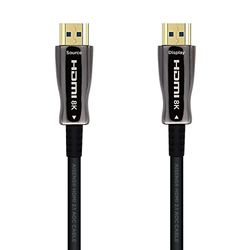 Aisens Cable hdmi tipo-a estandar macho a macho V2.1 AOC ultra alta velocidad 25m negro