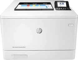 HP LaserJet Enterprise M455dn 3PZ95A, Stampante Singola Funzione A4, Stampa Fronte e Retro Automatico a colori, 27 ppm, USB, Gigabit Ethernet, HP Smart, Schermo Touch da 6,75 cm, Fax, No WiFi, Bianca