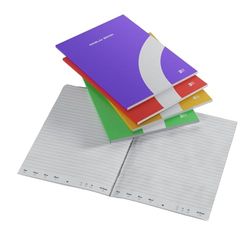 Dabliu Pen + intelligente A4-notitieboekjes - gelinieerd, patroon 2 (5x), deze Queaders zijn pen + compatibel en onmisbaar om al zijn digitale functies te activeren