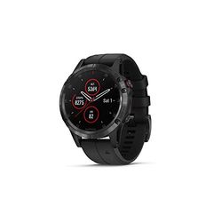 Smartwatch Fenix 5 Plus/SAP/Black 010-01988-01 Garmin, svart, en storlek