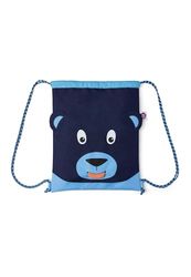 Affenzahn Sporttas, gymtas voor meisjes en jongens, kinderen van 1-5 jaar, beer, blauw, Eén maat, gymtas kinderen