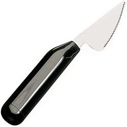Etac Light Cutlery with Thick Handles, Knife Only, Lightweight Utensils for Weak Grasp, Arthritis, Easy to Hold, Eat Meals Independently with Less Pain, Elderly & Disabled Dining Aid, Stainless Steel