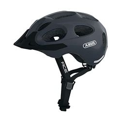 ABUS Youn-I ACE - Casco de bicicleta para uso diario - Para hombre y mujer - plata / Gris, talla M