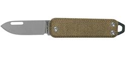 The James Brand Elko Slipjoint zakmes satijn groen, greepmateriaal: Micarta, KN117127-00