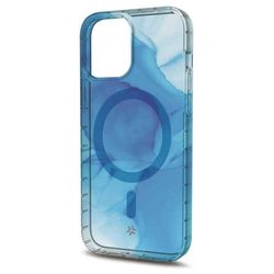 Celly Custodia per cellulare iPhone 15 Pro blu trasparente