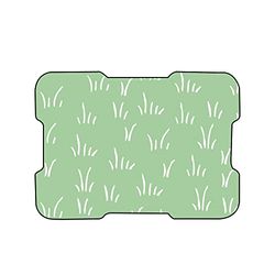 Bonamaison, Alfombrilla de ratón con impresión Digital, Antideslizante, para Oficina y hogar, tamaño: 22 x 18 cm