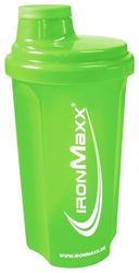 IronMaxx Shaker à protéines - Citron Vert Acide 700 ml | Shaker à protéines avec bouchon rotatif, passoire, mesure | Anti-fuite, lavable, sans BPA & DEHP