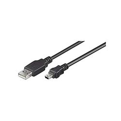 Goobay 93228 Câble Hi-Speed USB 2.0, Noir, Type B, 5 Broches, 0.15m Longueur