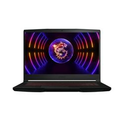 Notebook | MSI|Thin GF63 12VE | i5-12450H CPU | 2 000 MHz | 15,6 tum | 1920 x 1080 | 16 GB RAM | DDR4|3 200 MHz | SSD 512 GB | NVIDIA GeForce RTX 4050|6 GB ENG|Windows 1 1 hem | svart | 1,86 kg