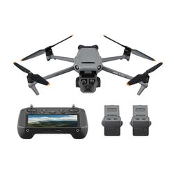 DJI Mavic 3 Pro Fly More Combo met DJI RC Pro (zeer helder scherm), 4/3 CMOS Hasselblad-camera, drie Intelligent Flight-accu's, oplaadhub, ND-filterset en meer, 4K-cameradrone voor volw