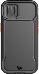 tech21 Evo Max case for iPhone 15 - Compatible with MagSafe - Impact Protection Case - Lanyards included - Black