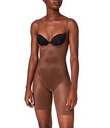 Spanx Kvinnors Unterwäsche Shapewear Bodysuit, BRAUN, en storlek