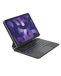 Belkin Pro iPad Keyboard Case with Magnetic Stand, Backlit Bluetooth Keyboard, Multi-gesture Controls, Magnetic Apple Pencil Storage, QWERTY, Multimedia Keys for iPad M4 Pro 11”