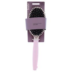 Zenner Deluxe Oval Hair Brush – Cushion Brush with Antistatic Nylon Pins and Folding Separation Tool – For Daily Detangling, Brushing and Styling – Suitable for All Hair Types