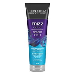 John Frieda “Frizz Ease”, linea “Ricci da sogno” – Confezione da 1 shampoo (1 da 250 ml), deterge e idrata, definisce e rinforza i ricci, con olio di Abissinia