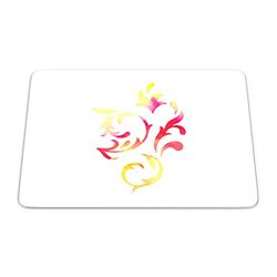 Bonamaison, Rectangle Pop Art Digital Printed Mouse Pad, Non-Slip Base, for Office and Home, Size: 22 x 18 cm