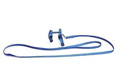 Karlie Art Sportiv Nylon harnas met lood, 10 mm harnas/ 140 cm lood, blauw