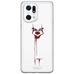 ERT GROUP mobiltelefonfodral för Oppo FIND X5 PRO originalt och officiellt licensierat Horror mönster It 024 optimalt anpassad till formen på mobiltelefonen, fodral tillverkad av TPU-plast