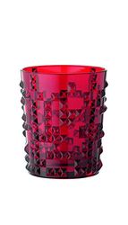 Spiegelau & Nachtmann Copo de vidro, punk, vidro, vermelho, 10,1 x 9 x 9 cm