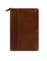 Filofax Personal Lockwood Organiseur zippé Cognac
