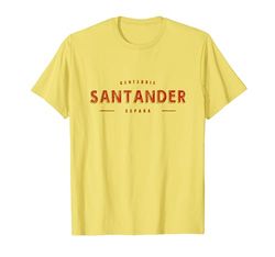 Santander España Santander España Santander Cantabria España Camiseta