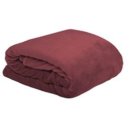 PLAID DOUDOU MARSALA 130X160 cm