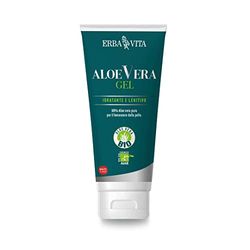 Erba Vita Aloe vera Gel prodotto cosmetico a base di puro gel di Aloe vera per idratare, proteggere e rinfrescare la pelle - 200 ml
