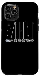 Funny Physics Shirt Space Planets Newton Cradle Astronomy Case for iPhone 11 Pro