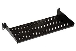 LINK LKRIP150N Étagère pour Armoire 19" 1 Uunité Profondeur 150 mm (Universel) Couleur Noire.
