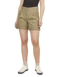 JACK & JONES Jxmaddy RLX Ctn Hw Shorts PNT, beige, M