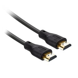 ekon Cable HDMI Ethernet 2.1 macho macho 1.8 metros, resoluciones 8K Ultra HD y 3D, conectores dorados, antiarrugas, para TV, proyectores, portátiles, PC, MacBook, PlayStation, Nintendo Switch