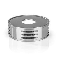 BEEM Réchaud en Acier Inoxydable pour Bougies Chauffe-Plat, 04954, argenté