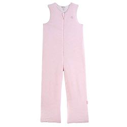 Einel Saco de Dormir con piernas Sausi Rosa Rayas Talla 140