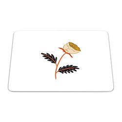 Bonamaison, Rectangle Pop Art Digital Printed Mouse Pad, Non-Slip Base, for Office and Home, Size: 22 x 18 cm