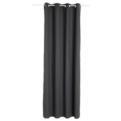 ATMOSPHERA CREATEUR D'INTERIEUR Cortina Gris Oscuro panamá 140x260