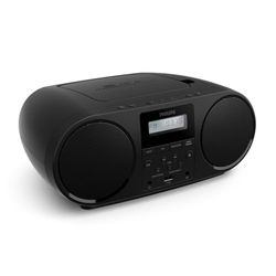 PHILIPS Radio FM TAZ5000 avec Lecteur CD Noir