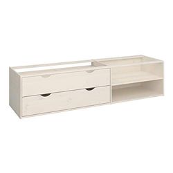 Hoppekids for Kids Encastrement en pin Blanc Simple