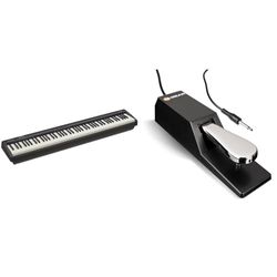 Roland Fp-10 Piano Digitale, Piano Digitale A 88 Tasti, Portatile, Ideale Per La Casa E L'Esercizio, Nero & M-Audio Sp-2 - Pedale Di Sustain Universale Per Tastiera In Stile Pianoforte