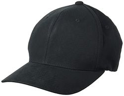 Flexfit Brushed Twill Gorra, Negro, L-XL Unisex Adulto