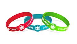 Euro 2020 3pk siliconen polsbandjes