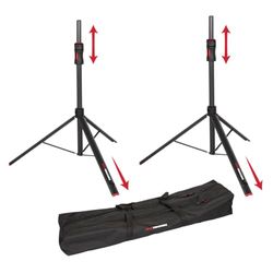 Gator Frameworks GFW-ID-SPKRSET Serie di supporti per altoparlanti serie ID di 2