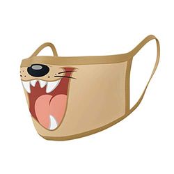 Looney Tunes (Taz) Face Covering, Black, L