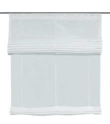 Home Fashion, Tenda a Rullo Doppia, Bianco (Weiß)