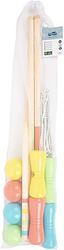 Small Foot 12033 Krocket Active aus Holz, FSC 100%-zertifiziert, Klassiker den Garten, für jede Altersgruppe ab 3 Juguete, multicolor , color/modelo surtido