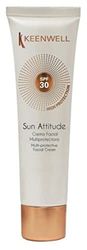 KEENWELL Sun Attitude Crema Facial MULTIPROTECTORA SPF30, Negro, Estandar
