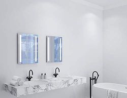 Specchio da bagno a LED Talos River, 50 x 70 cm