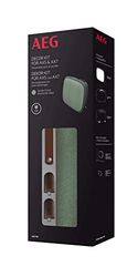AEG Decorkit voor Luchtreiniger, AKITW1, Premium Stoffen Bekleding, 100% Gerecycled, Met Synthetisch Leren Hendel, Houten Poten, Geschikt voor AX5 & AX7 Luchtreiniger, Home Decor, Groen
